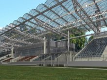Otwarcie stadionu w Ostródzie