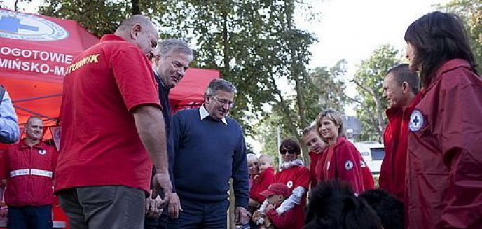 Prezydent spędził weekend na Mazurach