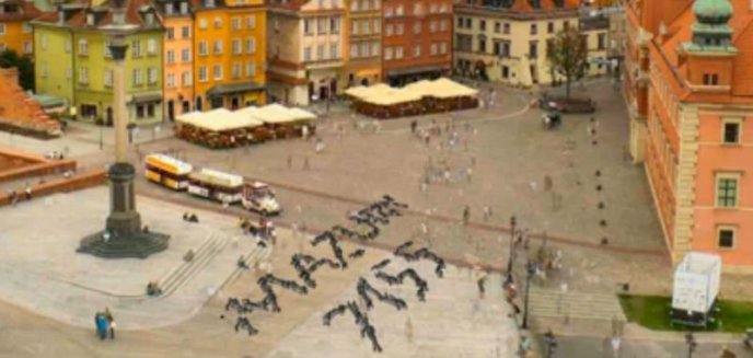 Warszawa: Flash mob dla Mazur