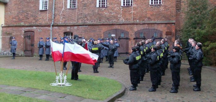 Ślubowanie kolejnych policjantów