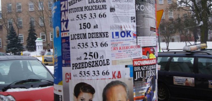 Trochę kultury... z miejskiego słupa