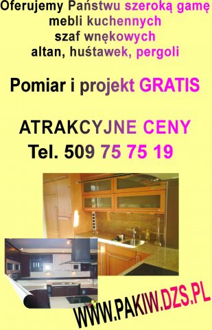 Pakiw - meble na wymiar