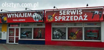 Tool-Serwis Elektronarzędzia Sprzedaż, Serwis, Wynajem