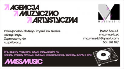 Agencja Muzyczno-Artystyczna MassMusic