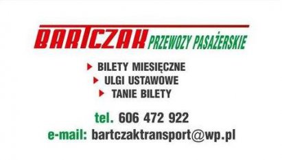 Bartczak Transport - regularny i okolicznościowy przewóz osób