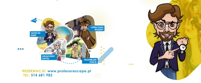 Profesor Escape Room Olsztyn