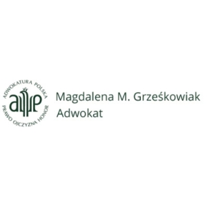 Kancelaria Adwokacka Magdalena M. Grześkowiak | Adwokat Warszawa