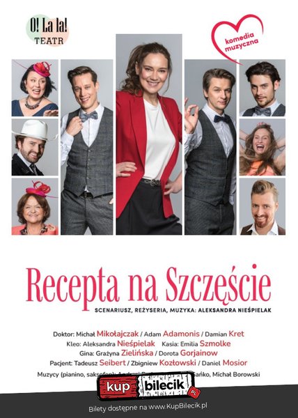 Recepta na Szczęście - Spektakl teatralny - Węgorzewo