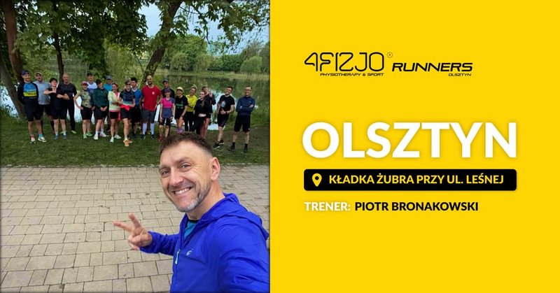 4fizjo Runners - trening z Olsztyn Biega - Olsztyn