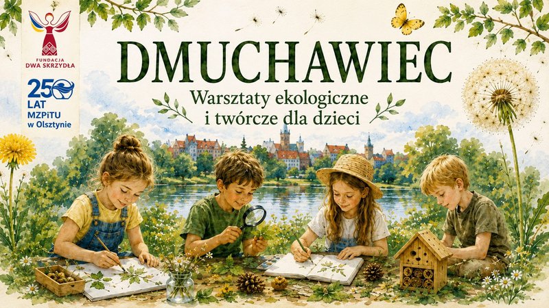 ''Dmuchawiec – warsztaty ekologiczne i twórcze dla dzieci'' - Olsztyn