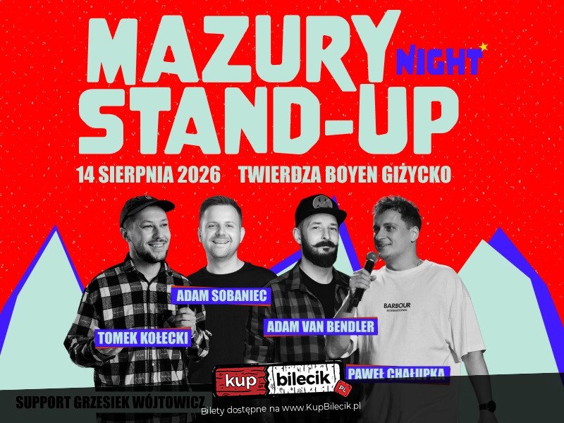 Mazury Stand-Up Night - Giżycko
