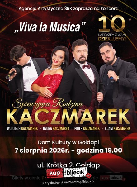 Śpiewająca Rodzina Kaczmarków - Viva La Musica - Gołdap