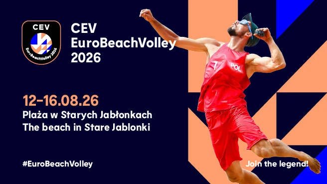 CEV EuroBeachVolley 2026 Mistrzostwa Europy w Siatkówce Plażowej - Stare Jabłonki
