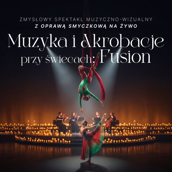 Muzyka i akrobacje przy świecach: Fusion - Elbląg