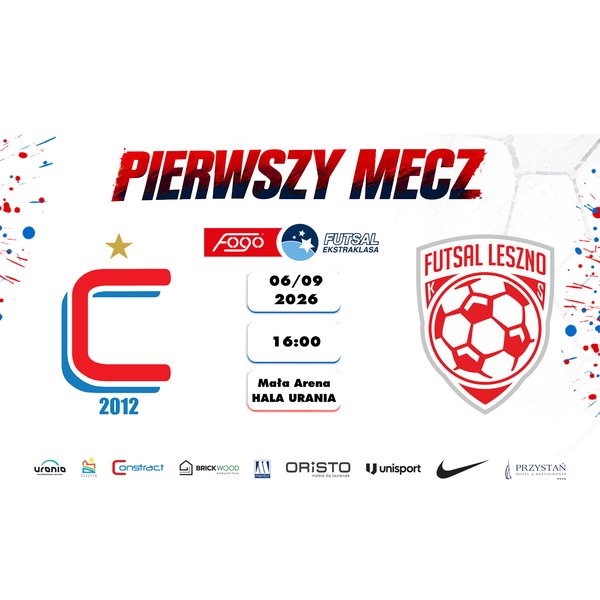 Fogo Futsal Ekstraklasa: Constract Olsztyn - GI Malepszy Leszno - Olsztyn
