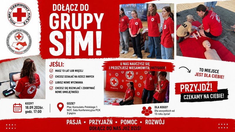 Nabór do grupy SIM PCK - Olsztyn