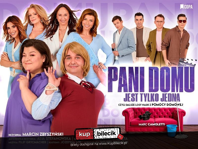 Pani domu jest tylko jedna - spektakl komediowy - Ełk