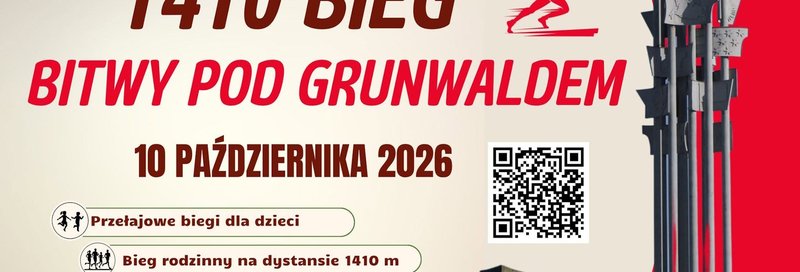 Bieg Grunwaldzki "1410 Bieg Bitwy pod Grunwaldem" Grunwald 2026 - Grunwald