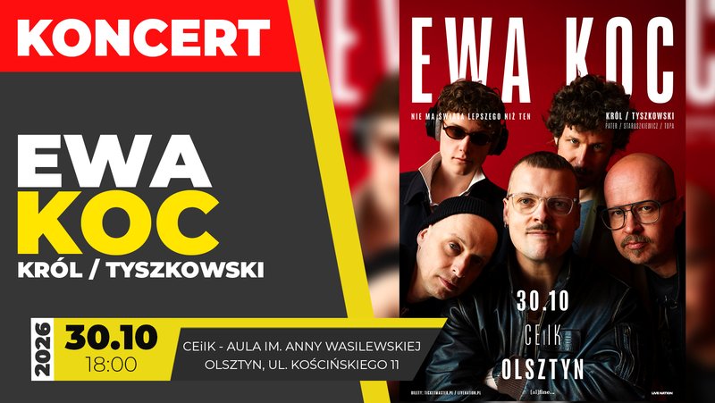 Ewa Koc - Król/Tyszkowski koncert - Olsztyn