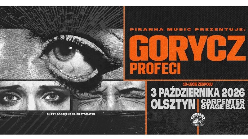 Gorycz (10-lecie zespołu)+Profeci - Olsztyn