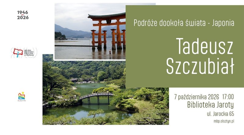 Spotkanie o Japonii z Tadeuszem Szczubiałem - Olsztyn