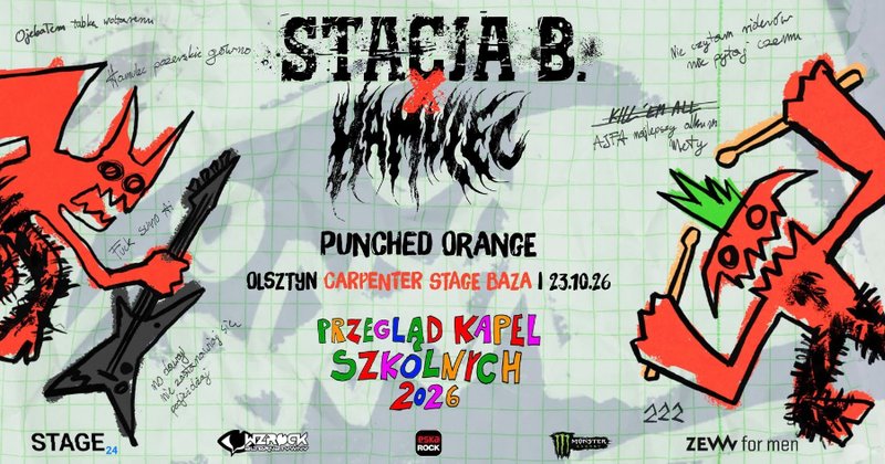 Stacja B. x HAMULEC|Przegląd kapel szkolnych - Olsztyn