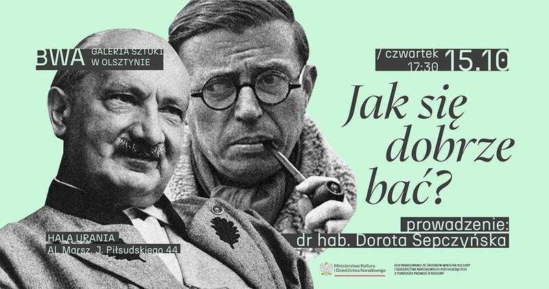 Wykład: Jak dobrze się bać? - Olsztyn