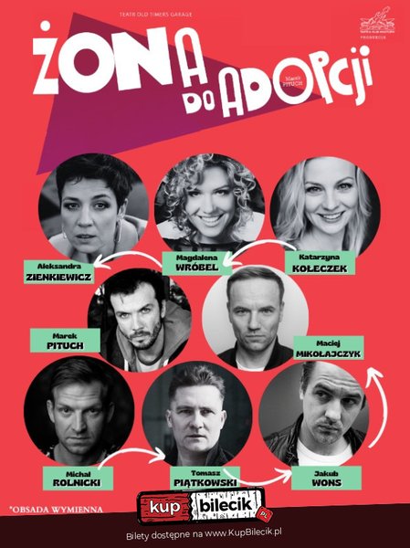 Żona do adopcji - spektakl komediowy - Orneta