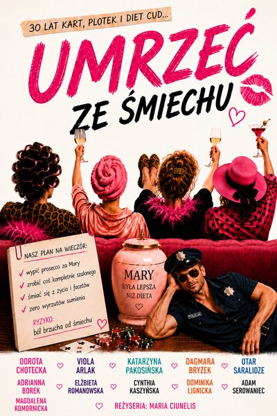 Umrzeć ze śmiechu - Przyjaźń, prosecco i decyzje, których nie da się cofnąć - Szczytno