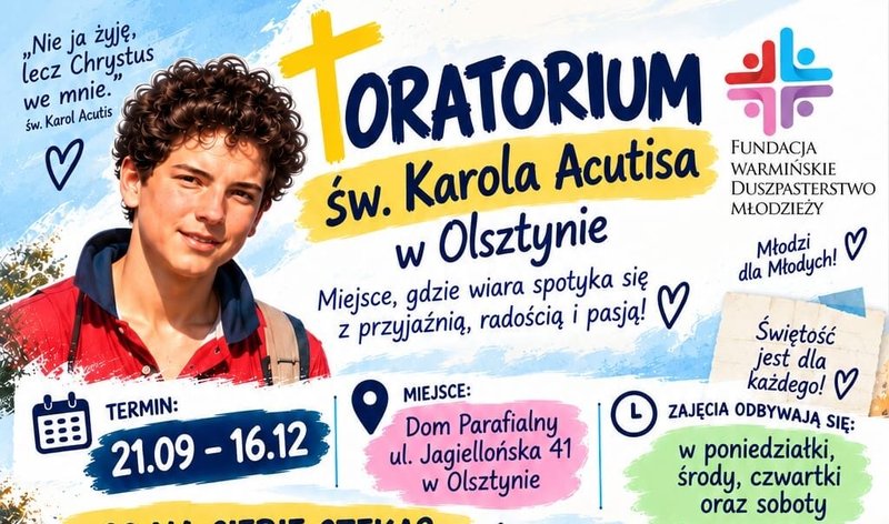 Oratorium im. Św. Karola Acutisa w Olsztynie - Olsztyn