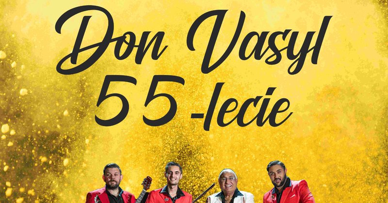 Don Vasyl z zespołem - 55-lecie - Morąg