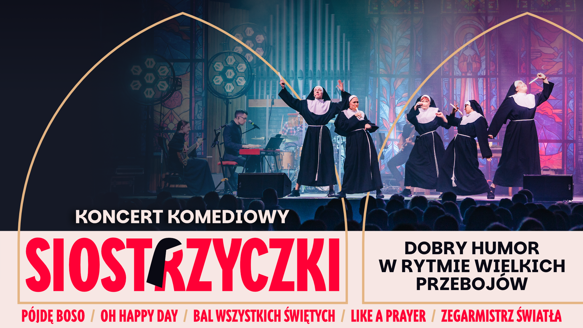Muzyczny spektakl komediowy SIOSTRZYCZKI - Olsztyn